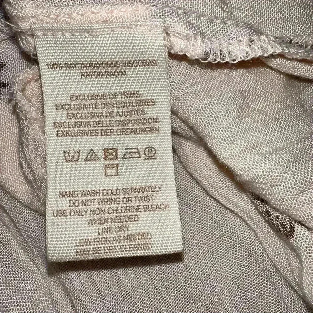 Free People From Your Heart mini long sleeve rayon dress size small - Picture 6 of 8